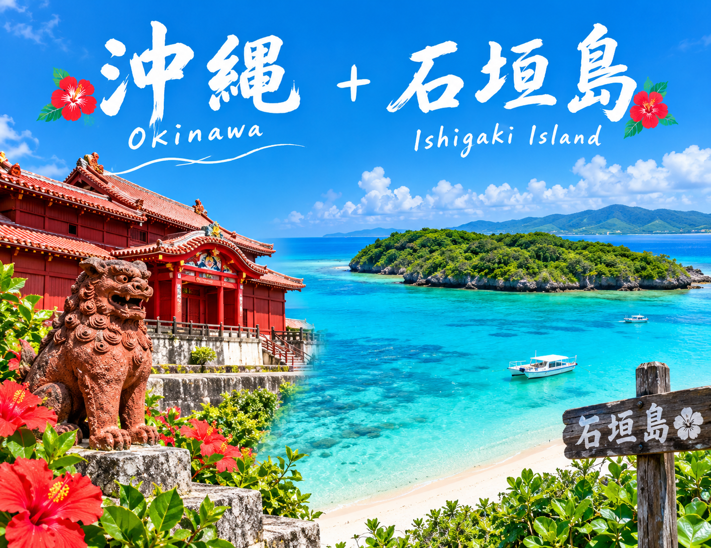 【週日出發】那霸+石垣島4天3夜